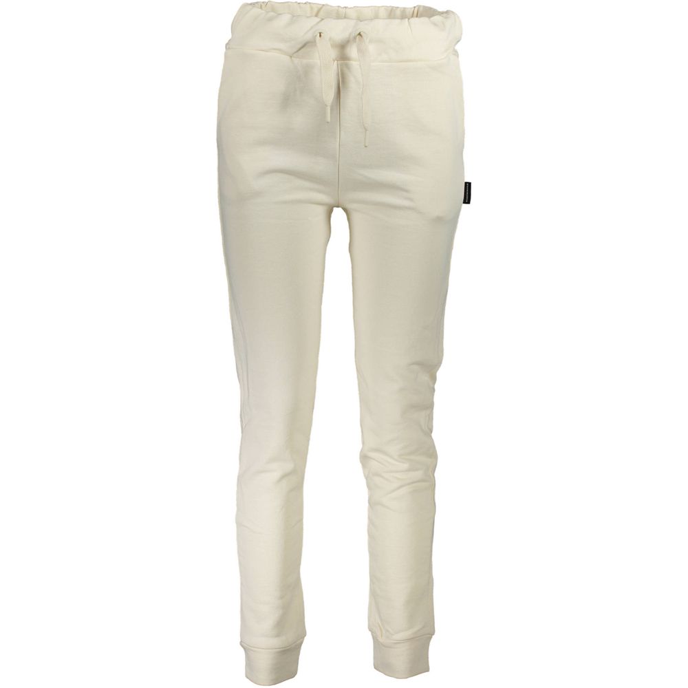 Weiße Damen-Sweatpants aus Baumwolle