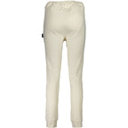 Weiße Damen-Sweatpants aus Baumwolle