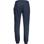 Blue Cotton Men's Sweatpants