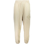 Beige Baumwoll-Herren-Jogginghose