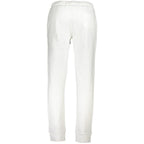 White Cotton Men's Track Pants