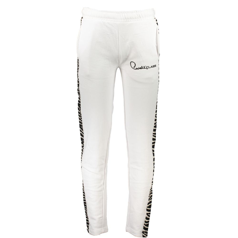 Weiße Herren-Sweatpants aus Baumwolle