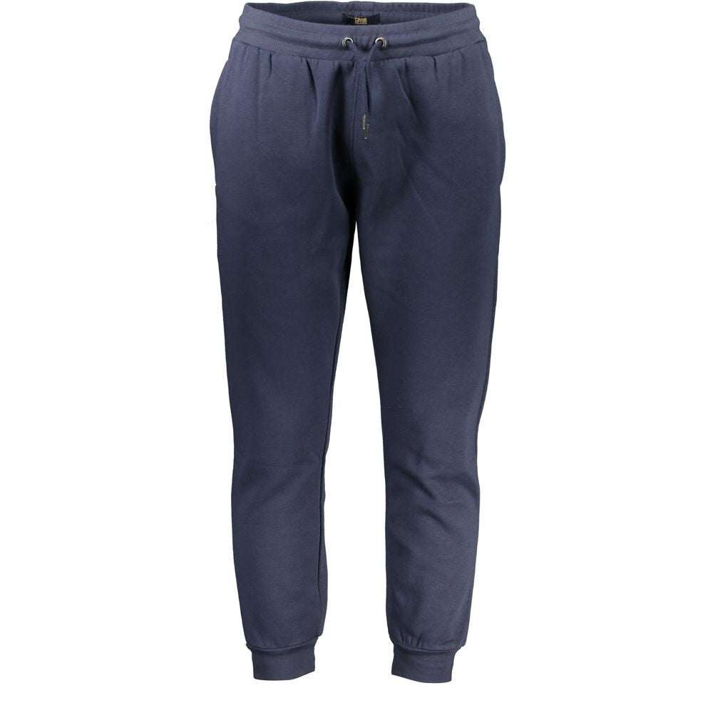 Blaue Polyester-Trainingshose für Herren