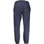 Blaue Polyester-Trainingshose für Herren
