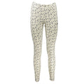 White Cotton Women's Leggings
