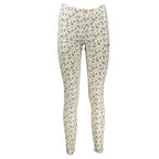 White Cotton Women's Leggings