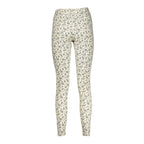 White Cotton Women's Leggings