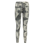 Black Polyester Women's Legging