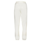 White Cotton Women's Track Pant