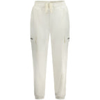 Weiße Damen-Sweatpants aus Baumwolle