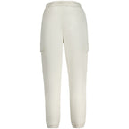 Weiße Damen-Sweatpants aus Baumwolle
