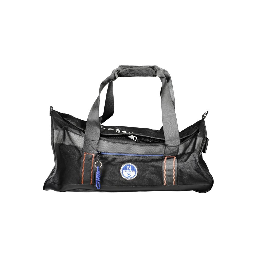 Schwarze Reisetasche aus Polyester für Herren