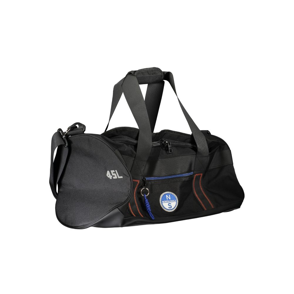 Schwarze Reisetasche aus Polyester für Herren