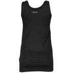 Schwarzes Damen-Tanktop aus Baumwolle