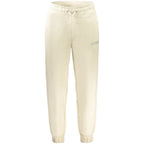 Beige Herren Sweathose aus Baumwolle