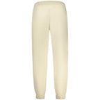 Beige Herren Sweathose aus Baumwolle