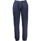 Blue Cotton Men's Sweatpant