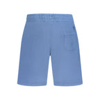 Blaue Baumwoll-Jogginghose für Herren