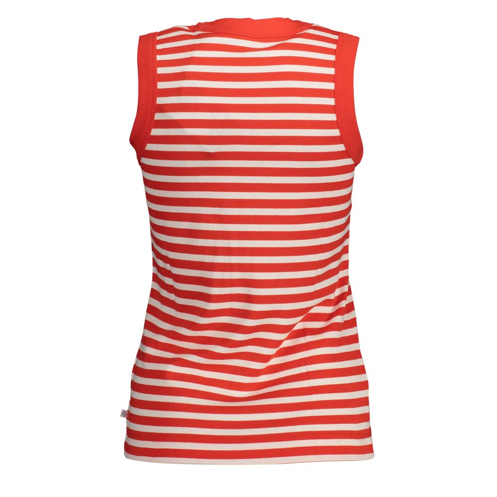 Rotes Bio-Baumwoll-Tanktop für Damen