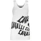 White Cotton Women Tank Top