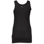 Schwarzes Tanktop aus Baumwolle für Damen