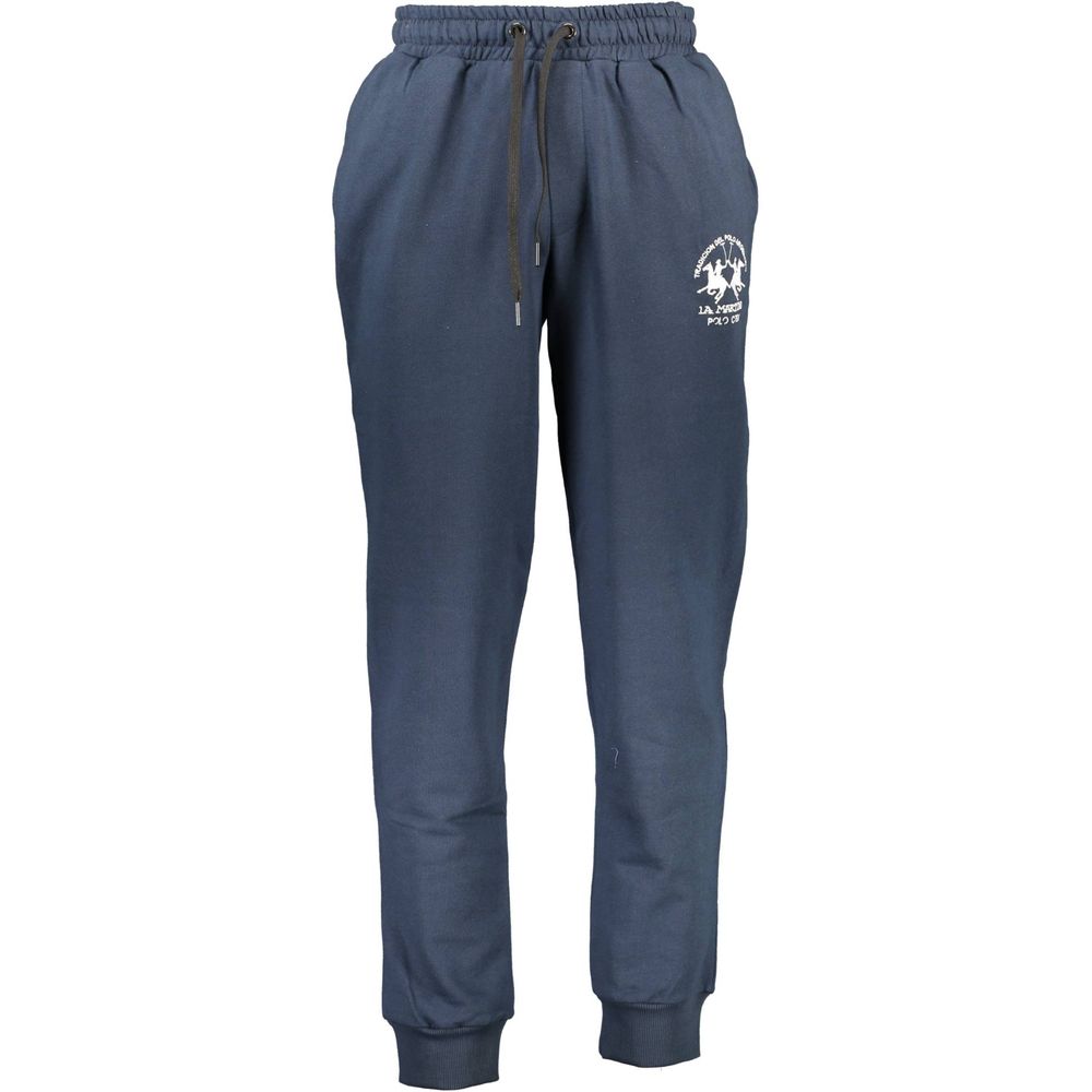 Blaue Baumwoll-Herren-Jogginghose