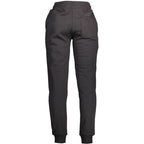 Pantaloni da tuta da uomo in cotone nero