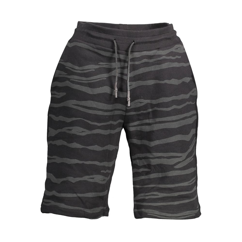 Schwarze Herren-Sweatpant aus Baumwolle