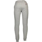 Gray Cotton Men's Trouser