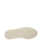 Light Blue Fabric Low Top Sneakers
