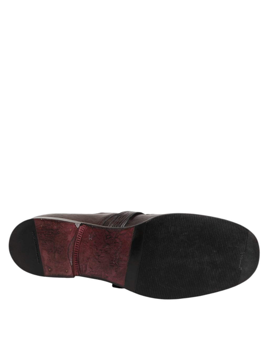 Braune Monkstrap Derby-Schuhe aus Leder