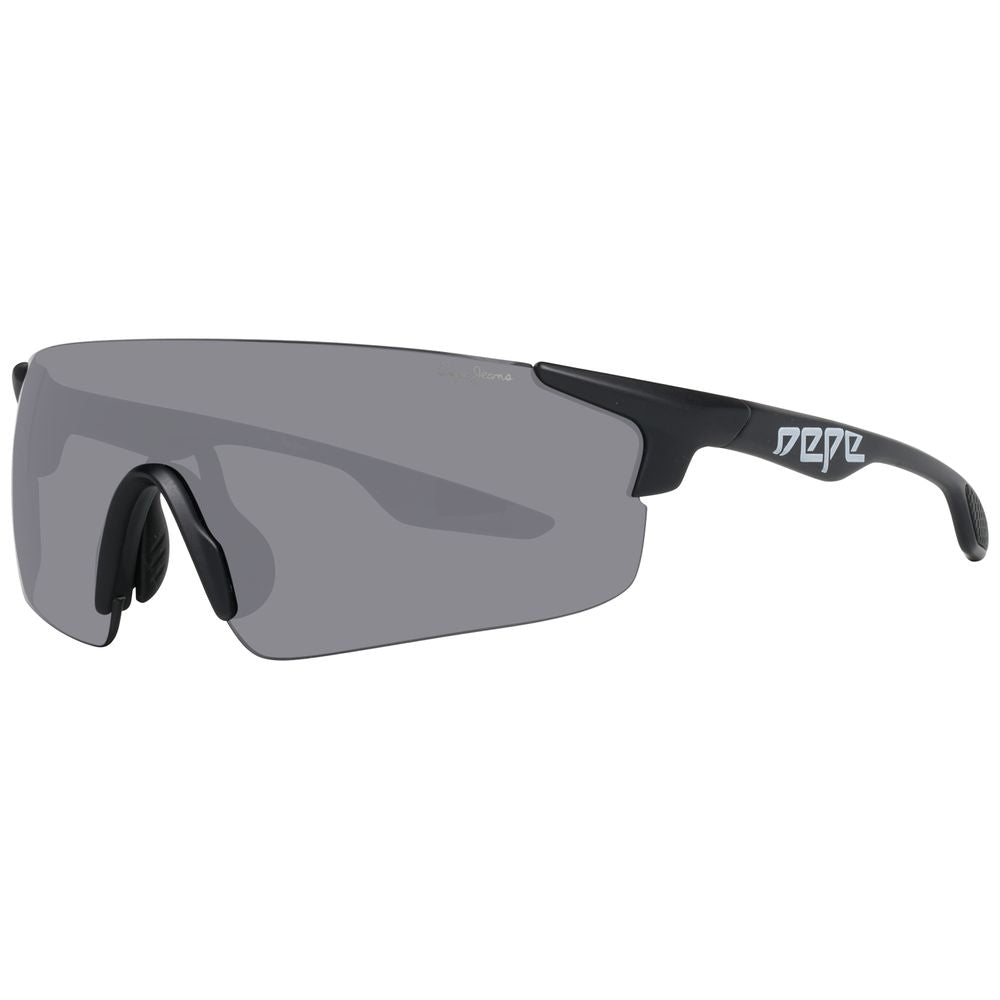 Sonnenbrille aus schwarzem Kunststoff