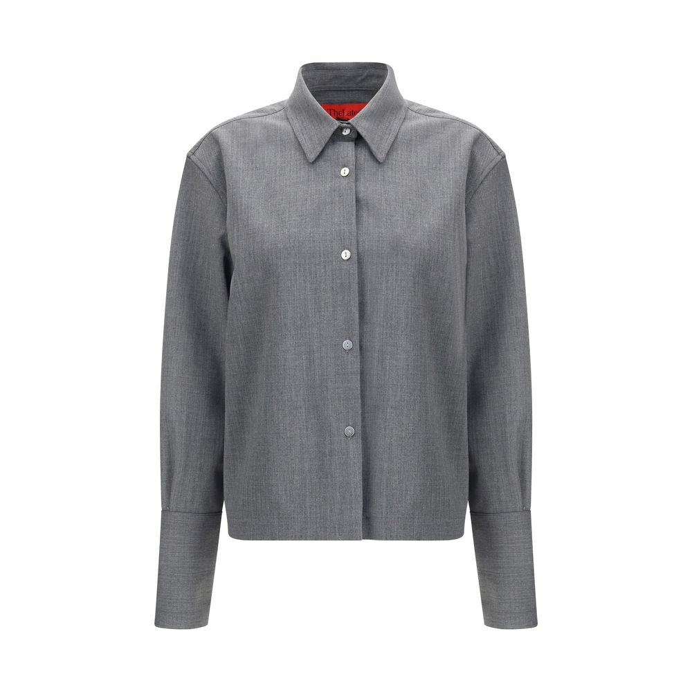 Graues Wollshirt Oves Aries