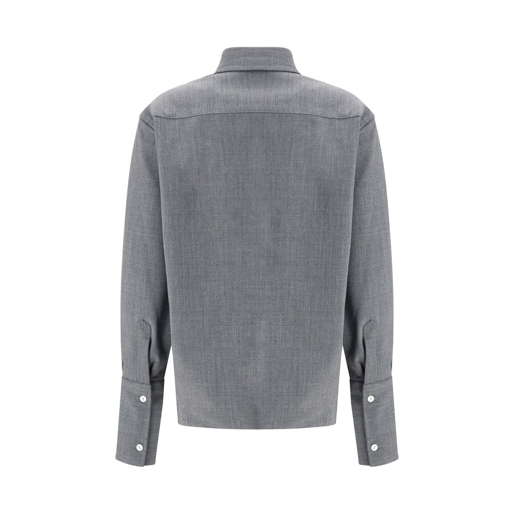 Graues Wollshirt Oves Aries