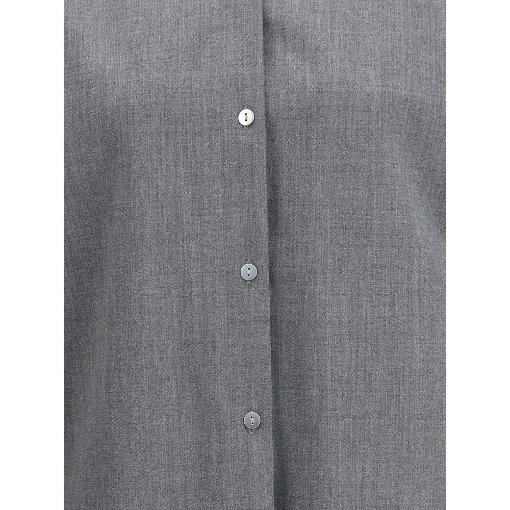 Graues Wollshirt Oves Aries