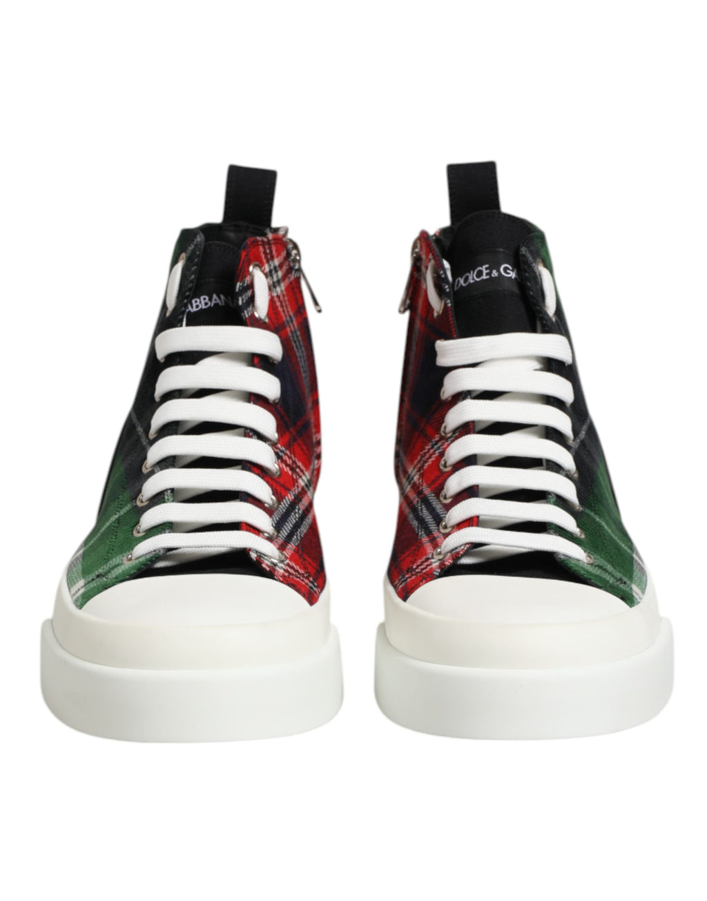 Mehrfarbige DG Logo Herren High Top Sneaker Schuhe
