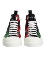 Mehrfarbige DG Logo Herren High Top Sneaker Schuhe