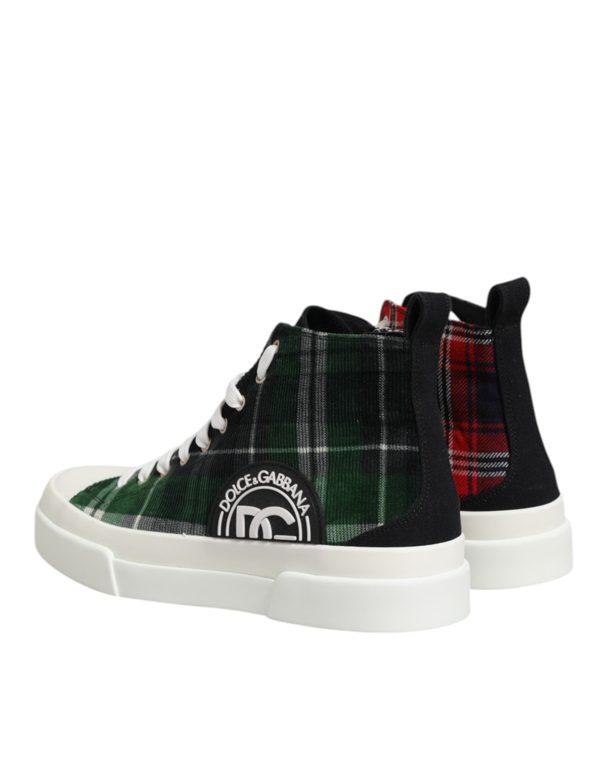 Mehrfarbige DG Logo Herren High Top Sneaker Schuhe