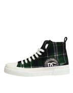 Mehrfarbige DG Logo Herren High Top Sneaker Schuhe