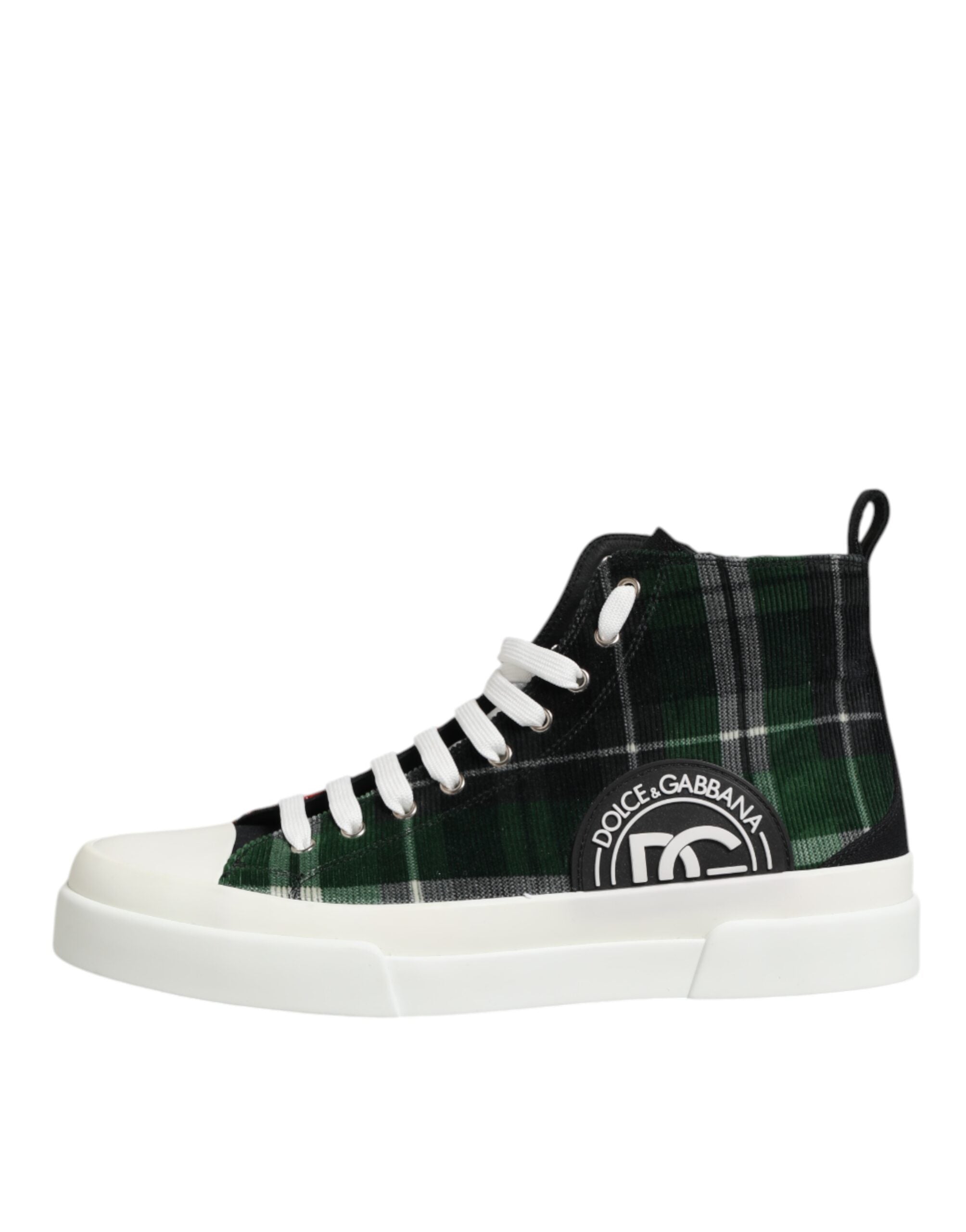 Mehrfarbige DG Logo Herren High Top Sneaker Schuhe