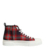Mehrfarbige DG Logo Herren High Top Sneaker Schuhe