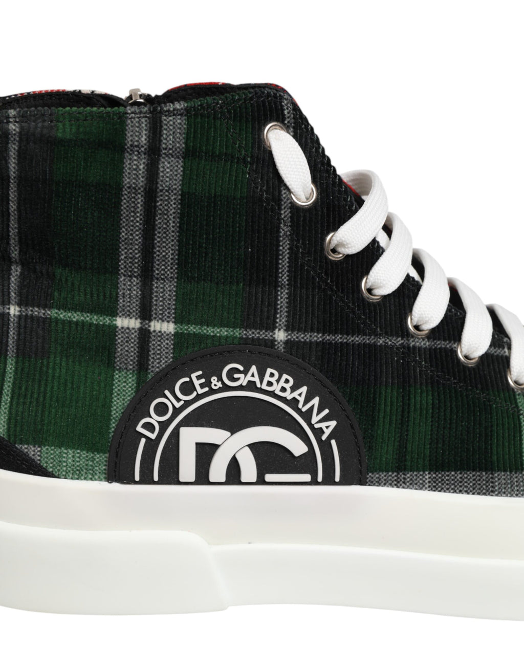 Mehrfarbige DG Logo Herren High Top Sneaker Schuhe