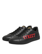 Black Street Life Low Top Men Sneakers Shoes