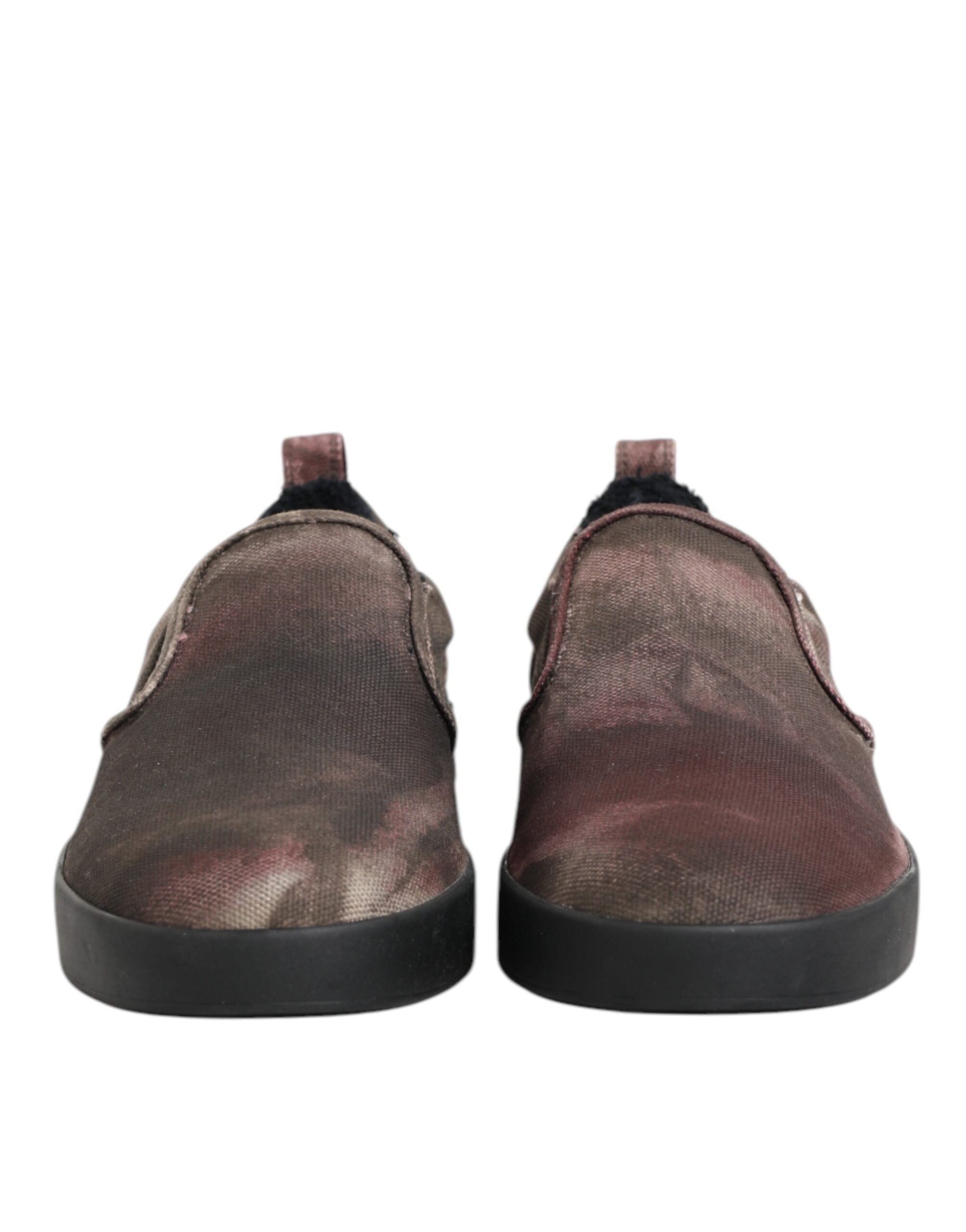 Multicolor Baumwolle Low Top Slip On Herren Sneaker Schuhe