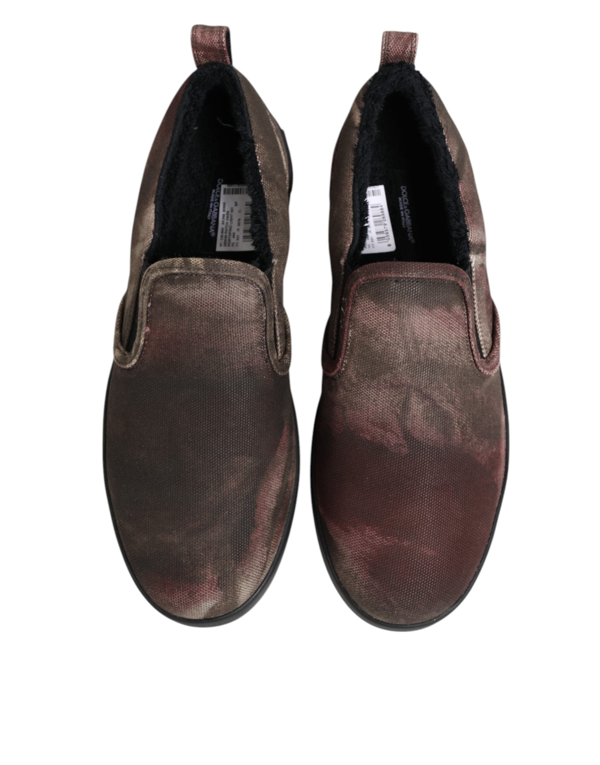 Multicolor Baumwolle Low Top Slip On Herren Sneaker Schuhe