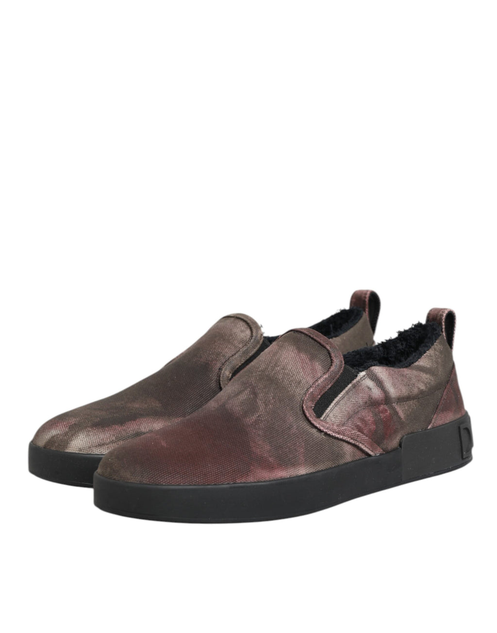 Multicolor Baumwolle Low Top Slip On Herren Sneaker Schuhe