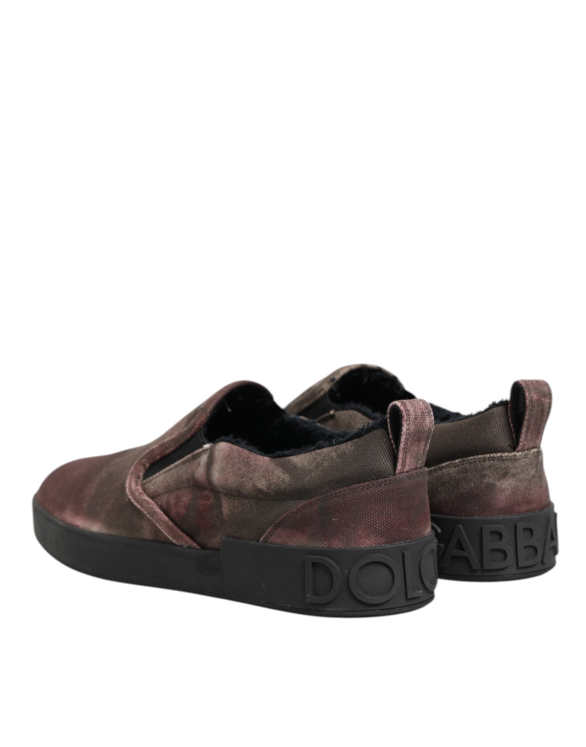 Multicolor Baumwolle Low Top Slip On Herren Sneaker Schuhe