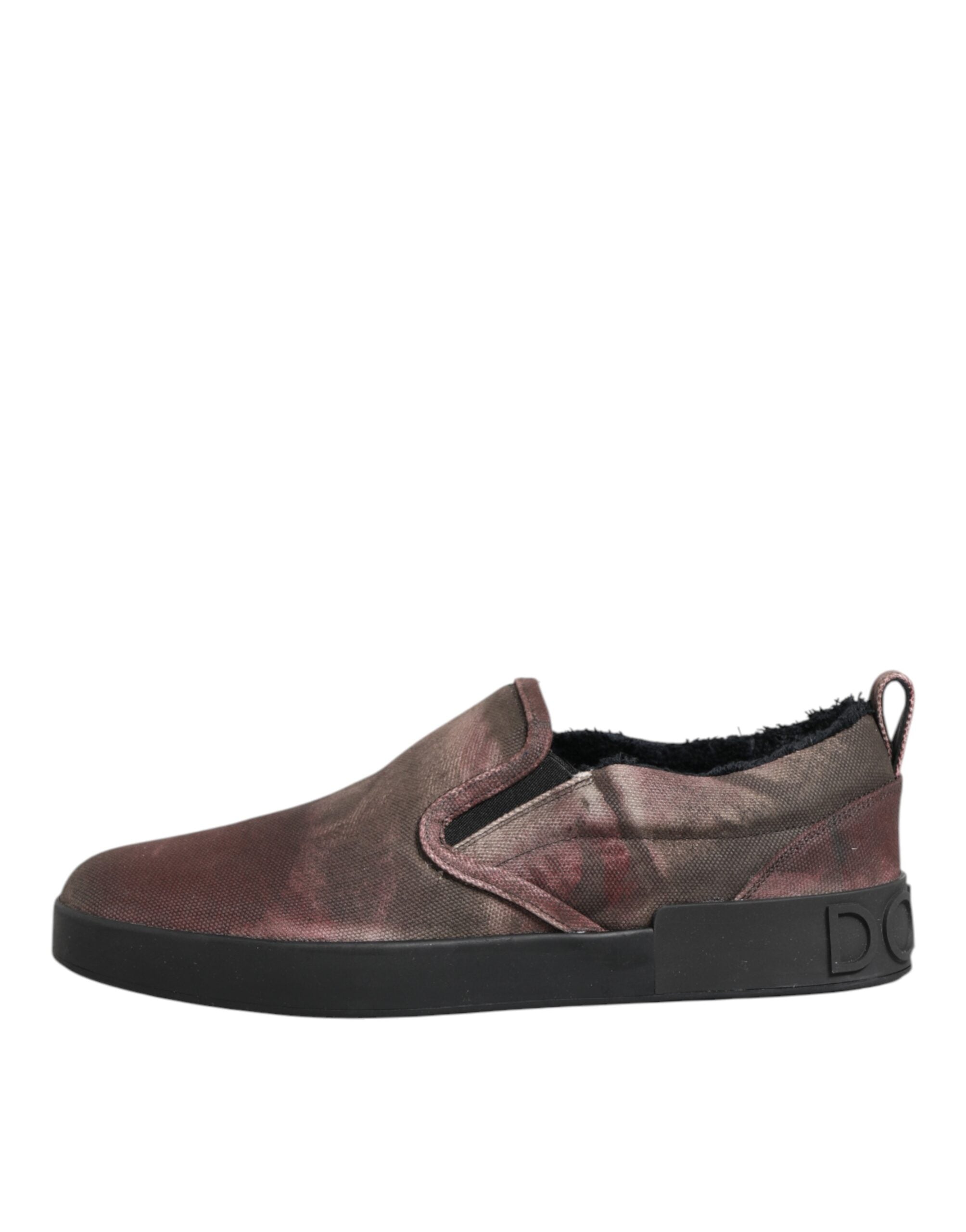 Multicolor Baumwolle Low Top Slip On Herren Sneaker Schuhe