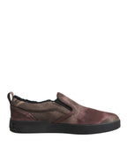 Multicolor Baumwolle Low Top Slip On Herren Sneaker Schuhe