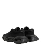 Black Lace Up Wave Low Top Herren Sneaker Schuhe
